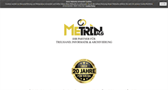 Desktop Screenshot of metrin.ch